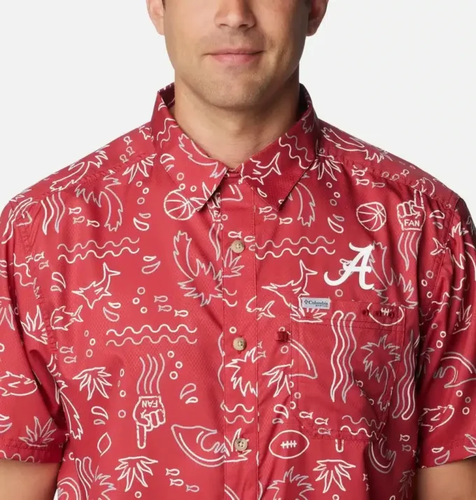 Cămașă pentru bărbați Collegiate PFG Super Slack Tide™ – Alabama