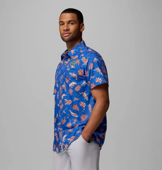 Cămașă pentru bărbați Collegiate PFG Super Slack Tide™ – Florida