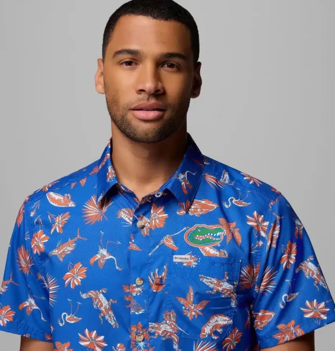Cămașă pentru bărbați Collegiate PFG Super Slack Tide™ – Florida
