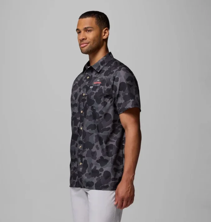 Cămașă pentru bărbați Collegiate PFG Super Slack Tide™ – Georgia