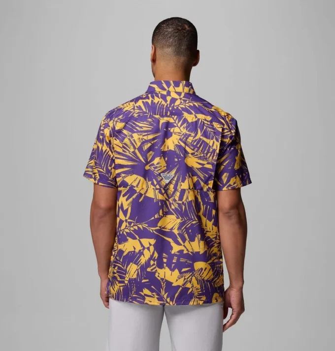 Cămașă pentru bărbați Collegiate PFG Super Slack Tide – LSU