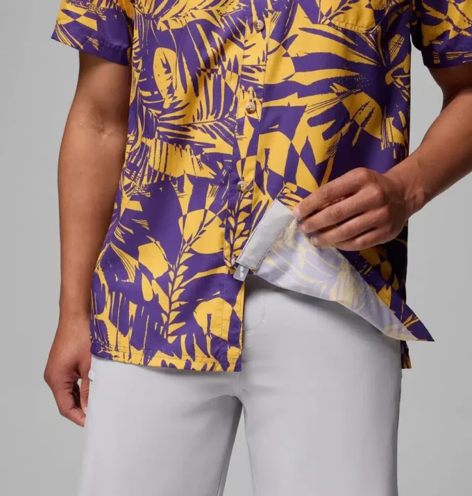 Cămașă pentru bărbați Collegiate PFG Super Slack Tide – LSU