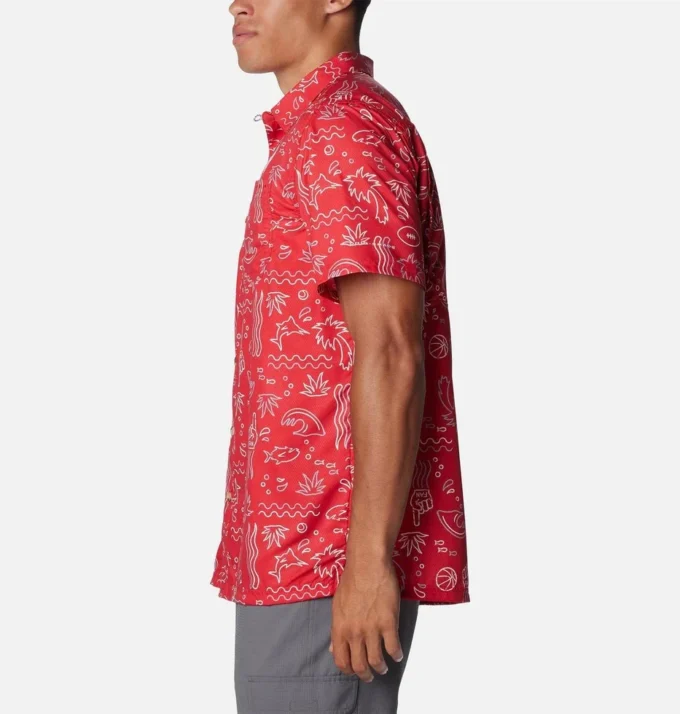Cămașă pentru bărbați Collegiate PFG Super Slack Tide™ – Ohio State