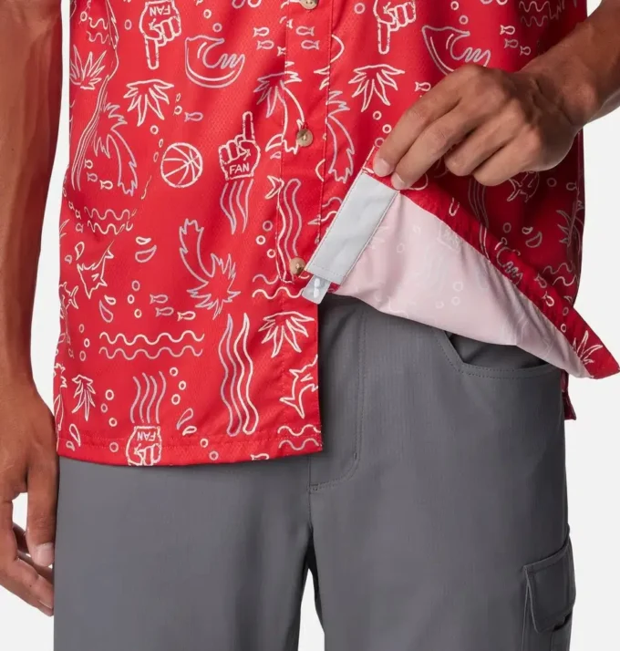 Cămașă pentru bărbați Collegiate PFG Super Slack Tide™ – Ohio State