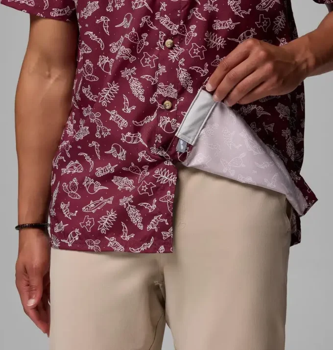 Cămașă pentru bărbați Collegiate PFG Super Slack Tide™ – Texas A&M