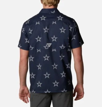 Cămașă pentru bărbați Dallas Cowboys PFG Super Slack Tide