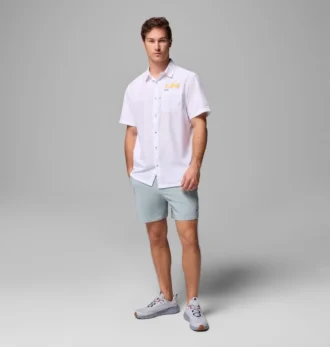 Cămașă pentru bărbați PFG Slack Tide™ Camp – LSU