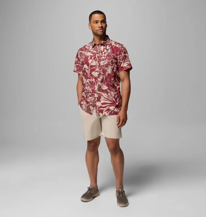 Cămașă PFG Super Slack Tide™ pentru bărbați – Florida State