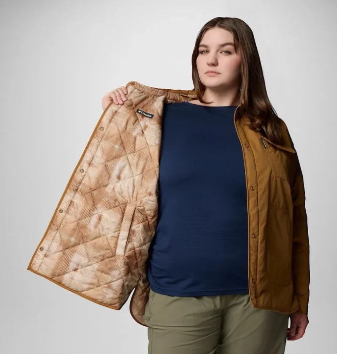 Cămașă reversibilă pentru femei Longhorn Ridge™ – Mărime mare