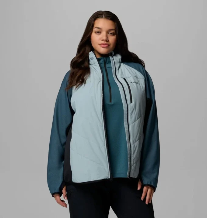 Femei Arctic Crest™ Hybrid Full Zip – Mărimi mari Femei Arctic Crest™ Hybrid Full Zip – Mărimi mari