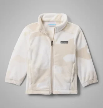 Fleece cu fermoar integral și imprimeu Castle Dale™ pentru băieți mici