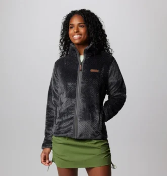 Fleece cu fermoar integral pentru femei Fire Side™ II Sherpa