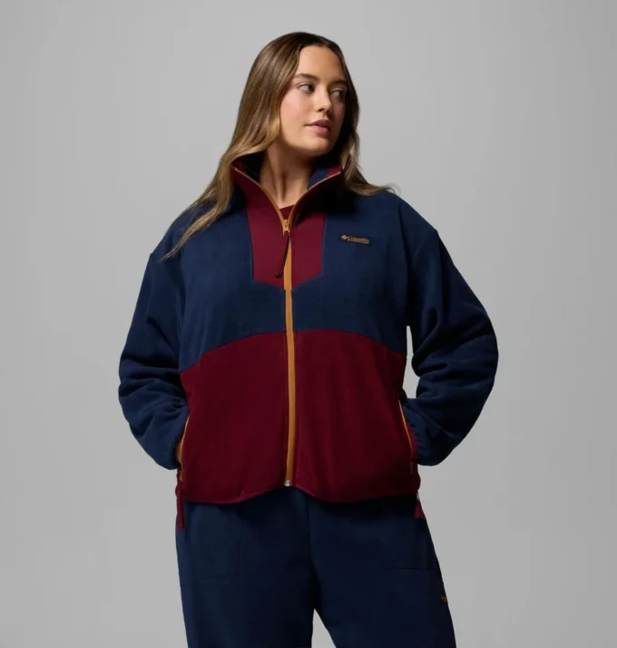 Fleece cu fermoar integral Sequoia Grove™ pentru femei – Mărimi mari Fleece cu fermoar integral Sequoia Grove™ pentru femei – Mărimi mari