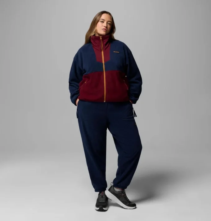 Fleece cu fermoar integral Sequoia Grove™ pentru femei – Mărimi mari Fleece cu fermoar integral Sequoia Grove™ pentru femei – Mărimi mari