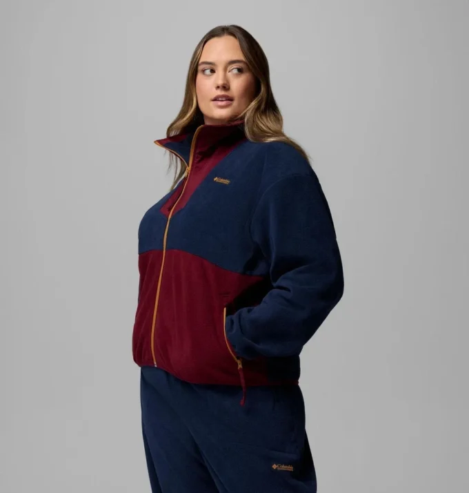 Fleece cu fermoar integral Sequoia Grove™ pentru femei – Mărimi mari Fleece cu fermoar integral Sequoia Grove™ pentru femei – Mărimi mari