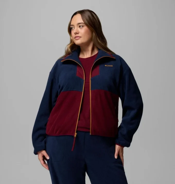 Fleece cu fermoar integral Sequoia Grove™ pentru femei – Mărimi mari Fleece cu fermoar integral Sequoia Grove™ pentru femei – Mărimi mari