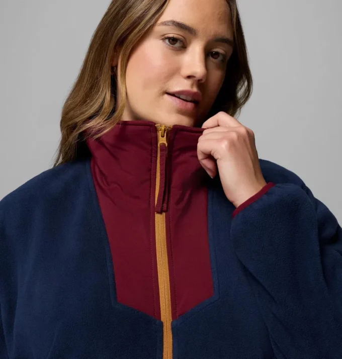 Fleece cu fermoar integral Sequoia Grove™ pentru femei – Mărimi mari Fleece cu fermoar integral Sequoia Grove™ pentru femei – Mărimi mari