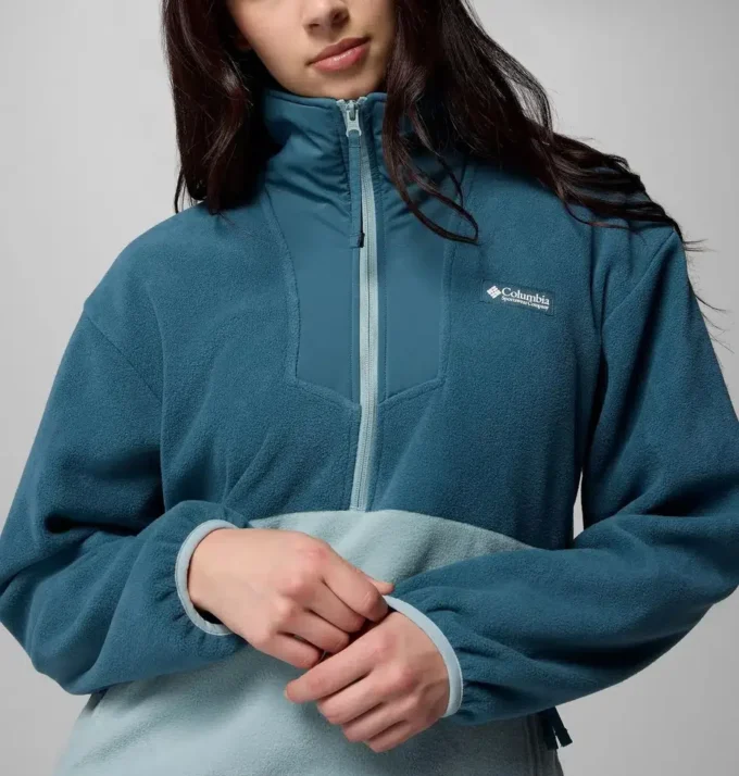 Fleece cu jumătate de fermoar Sequoia Grove™ pentru femei