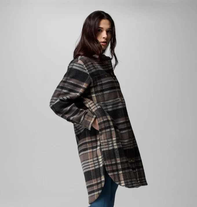 Haină lungă din fleece pentru femei Wildest Venture™