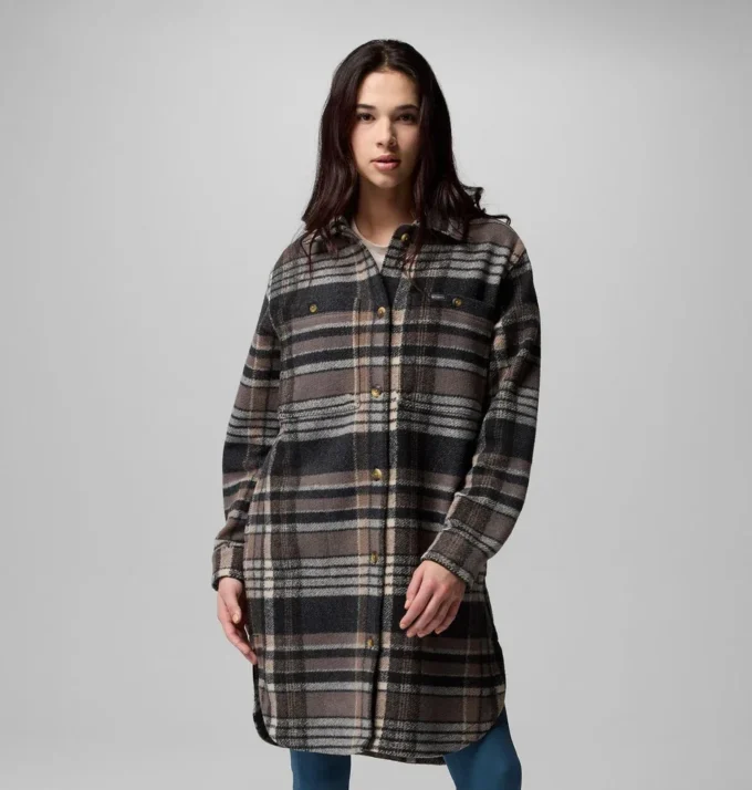 Haină lungă din fleece pentru femei Wildest Venture™