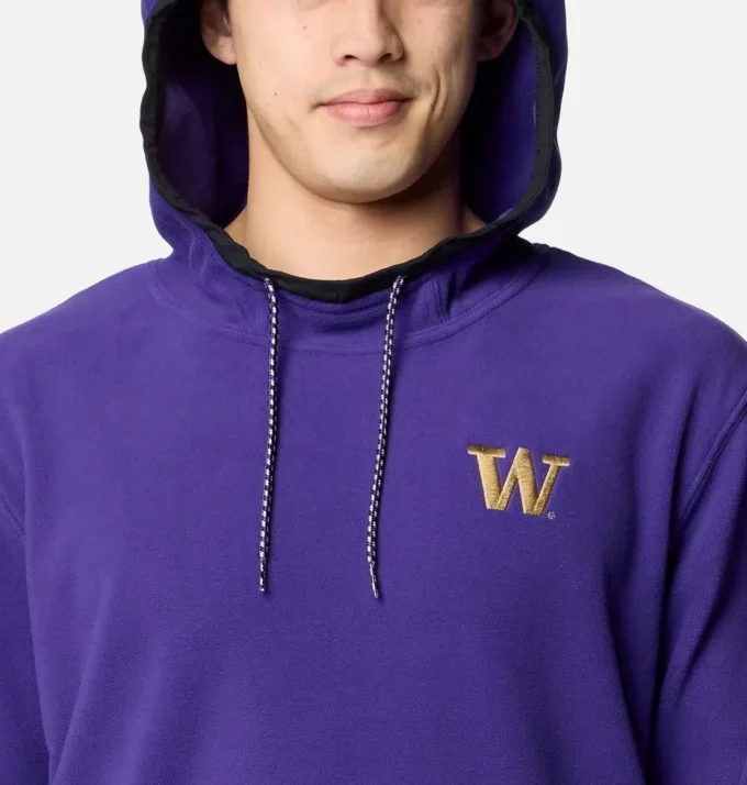 Hanorac cu glugă din fleece Men Collegiate Flanker™ – Washington