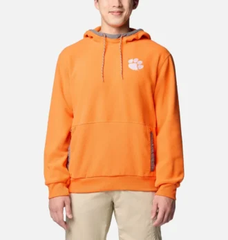 Hanorac cu glugă din fleece pentru bărbați Collegiate Flanker™ – Clemson