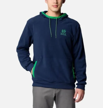 Hanorac cu glugă din fleece pentru bărbați Collegiate Flanker™ – Notre Dame