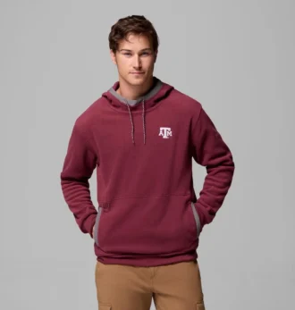 Hanorac cu glugă din fleece pentru bărbați Collegiate Flanker™ – Texas A&M Hanorac cu glugă din fleece pentru bărbați Collegiate Flanker™ – Texas A&M