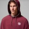 Hanorac cu glugă din fleece pentru bărbați Collegiate Flanker™ – Texas A&M