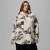 Hanorac cu glugă și fermoar integral pentru femei Winter Warmth™ – Mărime mare