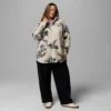 Hanorac cu glugă și fermoar integral pentru femei Winter Warmth™ – Mărime mare