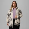 Hanorac cu glugă și fermoar integral pentru femei Winter Warmth™ – Mărime mare