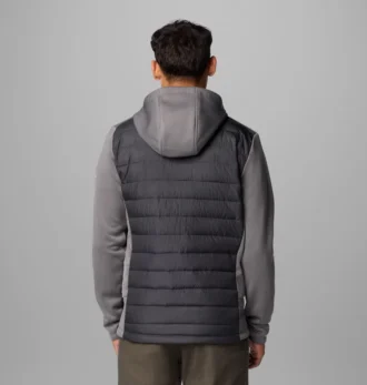 Hanorac cu glugă pentru bărbați Collegiate Out-Shield™ Hybrid – LSU