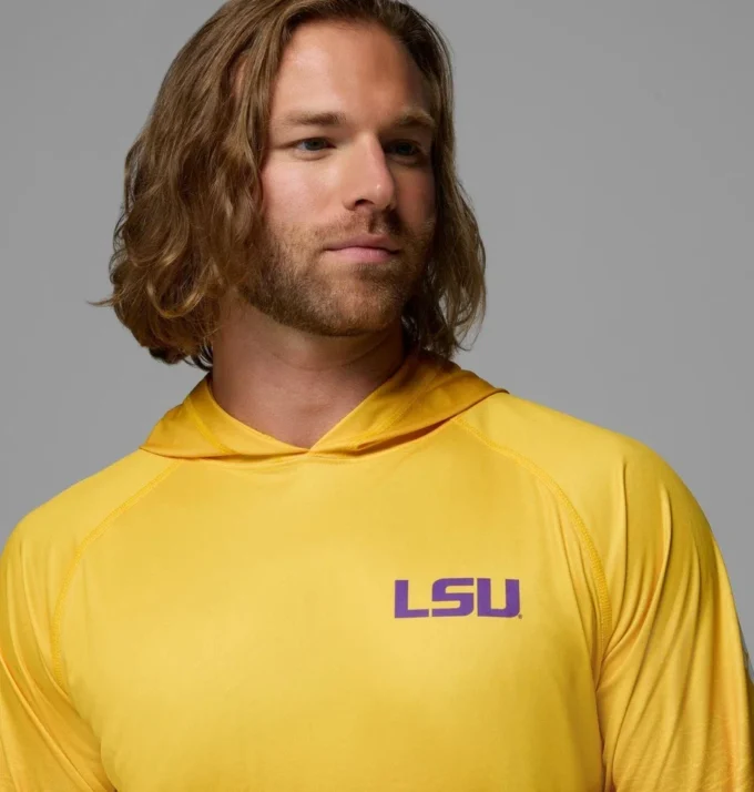 Hanorac cu glugă pentru bărbați Collegiate PFG Super Terminal Tackle™ – Louisiana