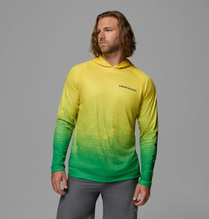 Hanorac cu glugă pentru bărbați Collegiate PFG Super Terminal Tackle™ – Oregon