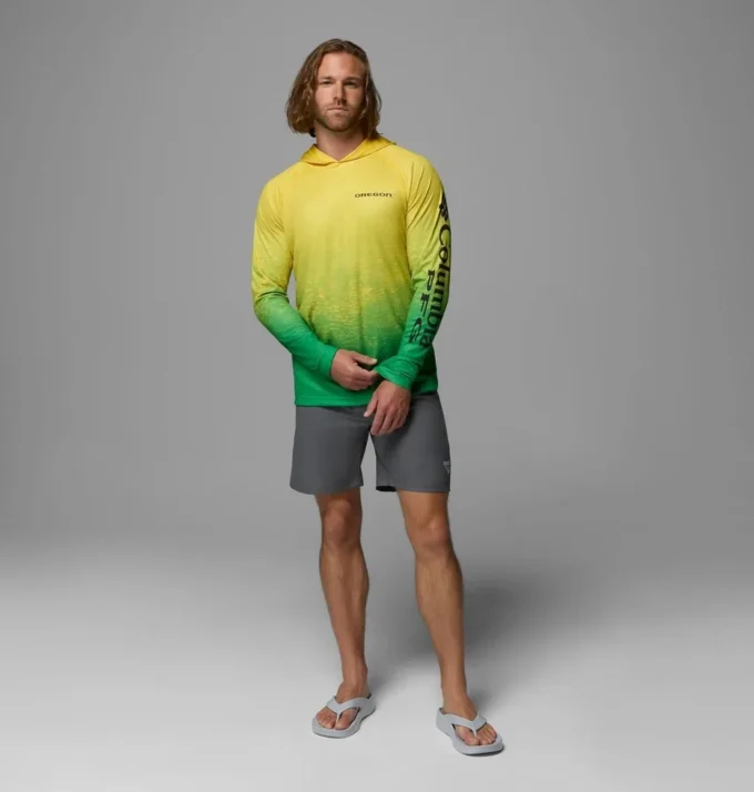 Hanorac cu glugă pentru bărbați Collegiate PFG Super Terminal Tackle™ – Oregon