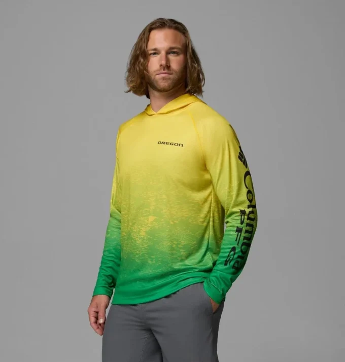 Hanorac cu glugă pentru bărbați Collegiate PFG Super Terminal Tackle™ – Oregon