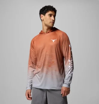 Hanorac cu glugă pentru bărbați Collegiate PFG Super Terminal Tackle™ – Texas
