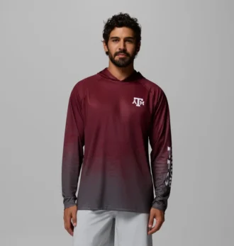 Hanorac cu glugă pentru bărbați Collegiate PFG Super Terminal Tackle™ – Texas A&M Hanorac cu glugă pentru bărbați Collegiate PFG Super Terminal Tackle™ – Texas A&M