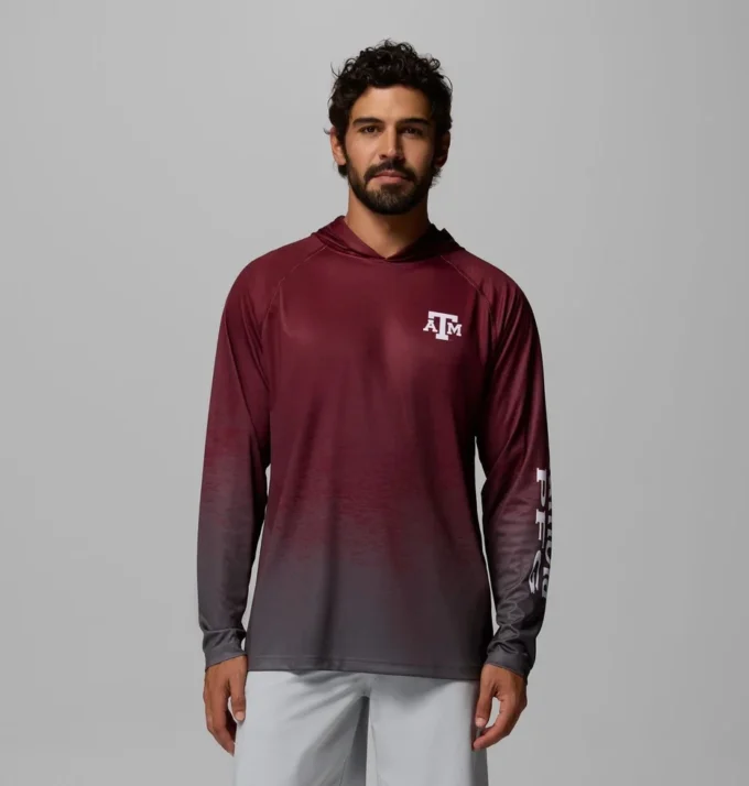 Hanorac cu glugă pentru bărbați Collegiate PFG Super Terminal Tackle™ – Texas A&M Hanorac cu glugă pentru bărbați Collegiate PFG Super Terminal Tackle™ – Texas A&M