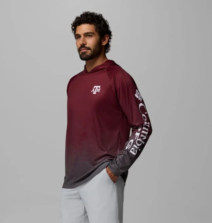 Hanorac cu glugă pentru bărbați Collegiate PFG Super Terminal Tackle™ – Texas A&M Hanorac cu glugă pentru bărbați Collegiate PFG Super Terminal Tackle™ – Texas A&M
