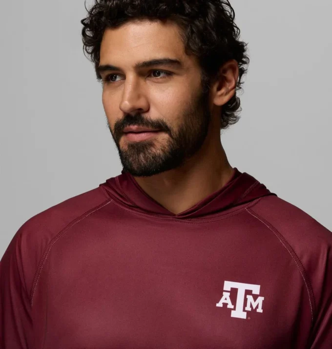 Hanorac cu glugă pentru bărbați Collegiate PFG Super Terminal Tackle™ – Texas A&M Hanorac cu glugă pentru bărbați Collegiate PFG Super Terminal Tackle™ – Texas A&M