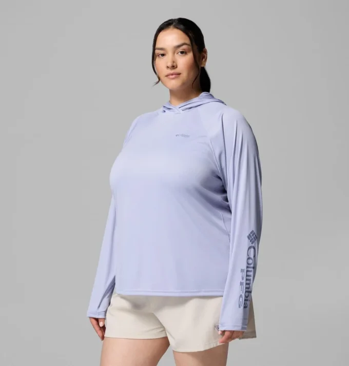 Hanorac cu glugă PFG Tidal Tee™ II pentru femei – Mărime mare Hanorac cu glugă PFG Tidal Tee™ II pentru femei – Mărime mare