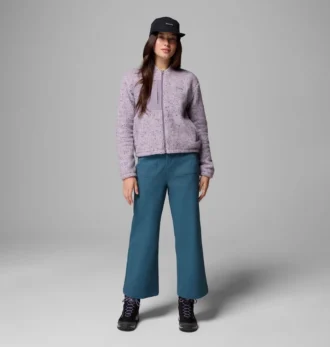 Jacheta bomber din fleece Stellar Path™ pentru femei, cu fermoar pe toată lungimea