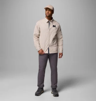 Jacheta cămașă matlasată Men Collegiate Campus Roam™ – Michigan