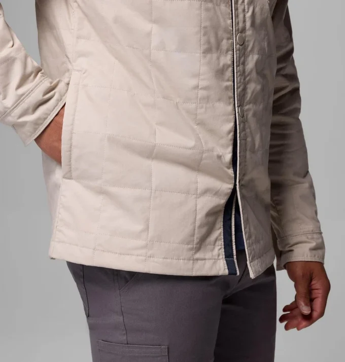 Jacheta cămașă matlasată Men Collegiate Campus Roam™ – Michigan