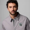 Jacheta cămașă matlasată pentru bărbați Collegiate Campus Roam™ – Michigan State