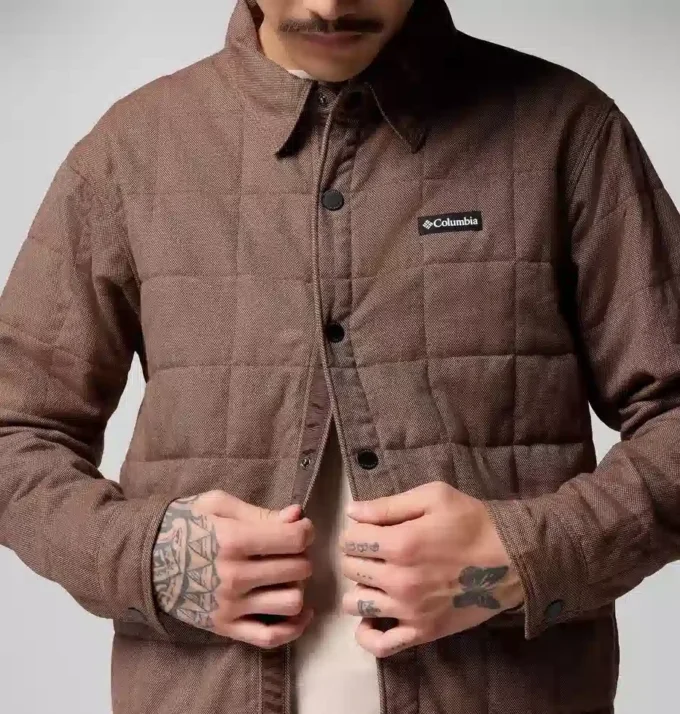 Jacheta cămașă matlasată pentru bărbați Landroamer™