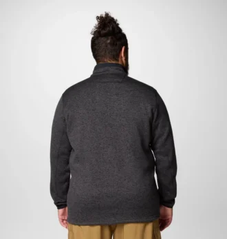 Jacheta cu fermoar complet Men Sweater Weather™ – Mărime mare