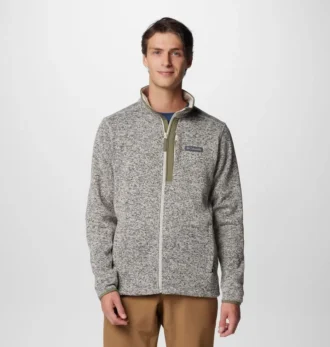 Jacheta cu fermoar complet pentru bărbați Sweater Weather™ – Înalt